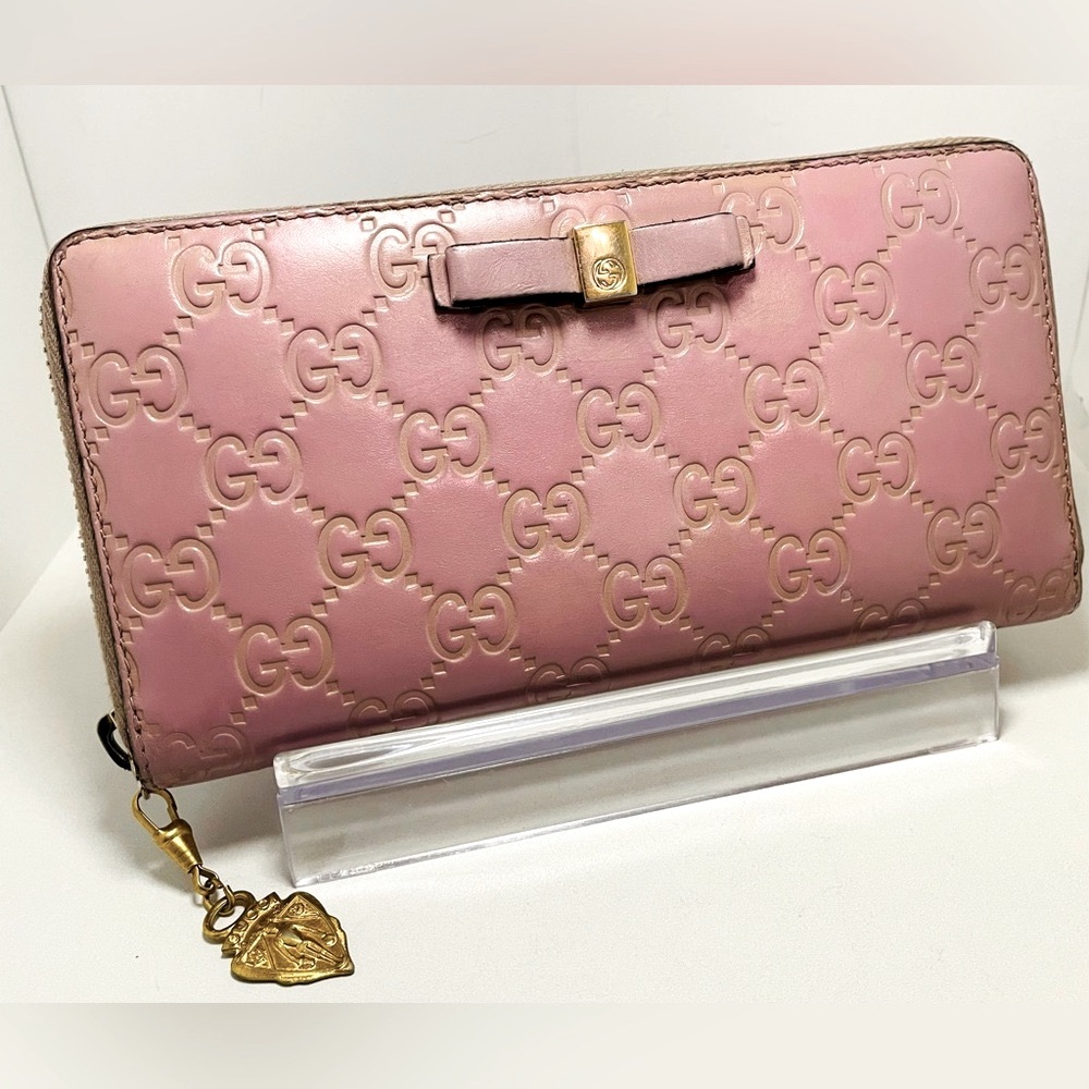 GUCCI Microguccismo long wallet